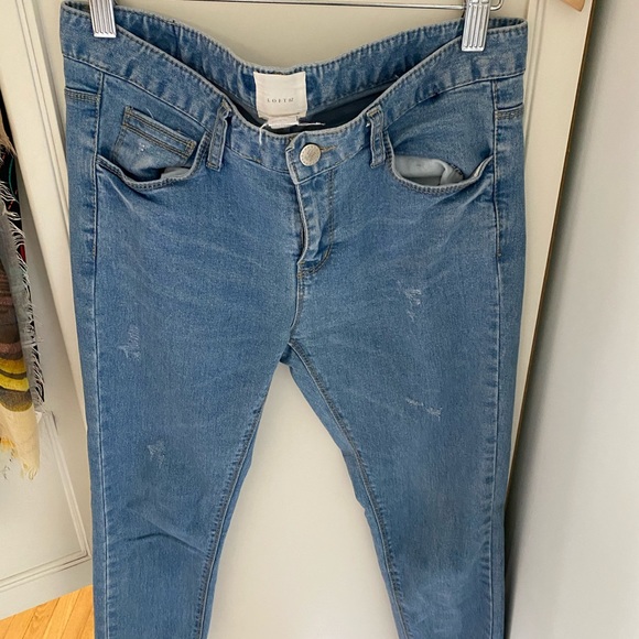 LOFT Denim Blue Jeans - Picture 4 of 11
